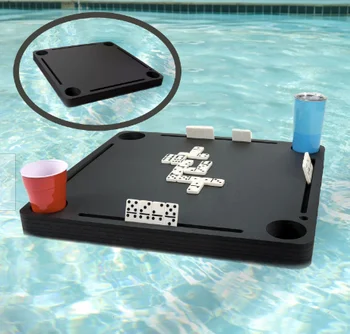 Polar Whale Floating Dominoes Table Deluxe Tray Mahjong Table In Pool ...