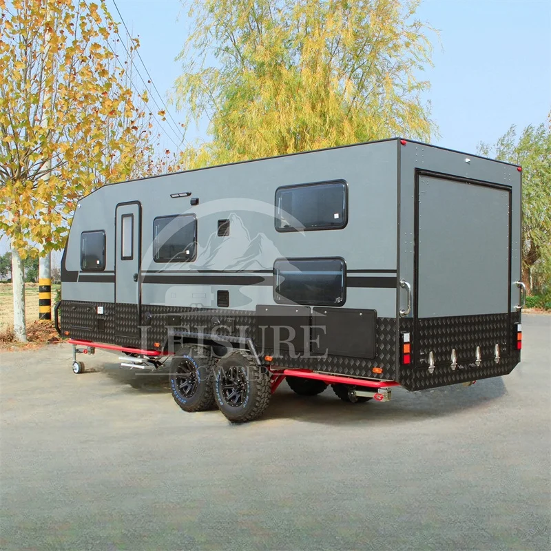 Offgrid Motorcycle Caravan - Luxury 21ft Travel Trailer