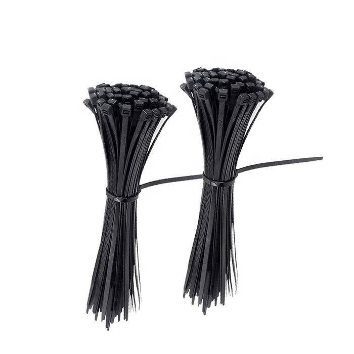 de 2,2 x 150 mm color negro Paquete de 100 bridas de plástico de nailon para cables