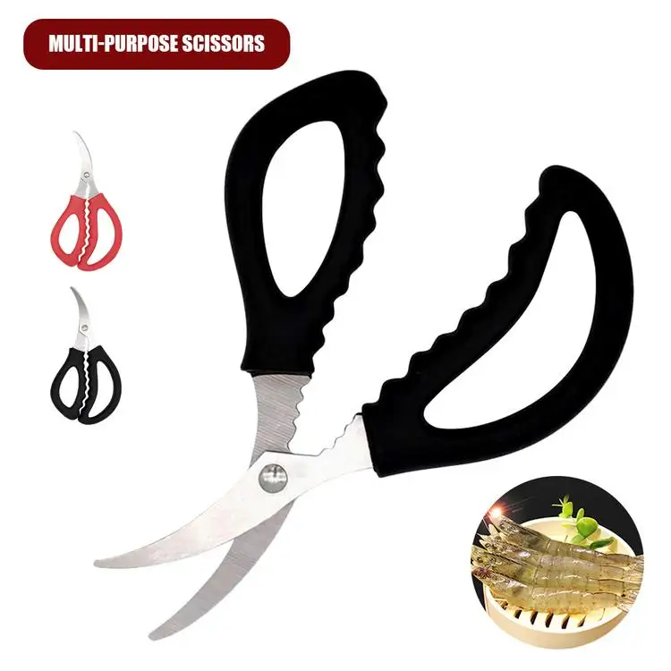 Set di attrezzi per frutti di mare in acciaio inox, 7 pezzi, con