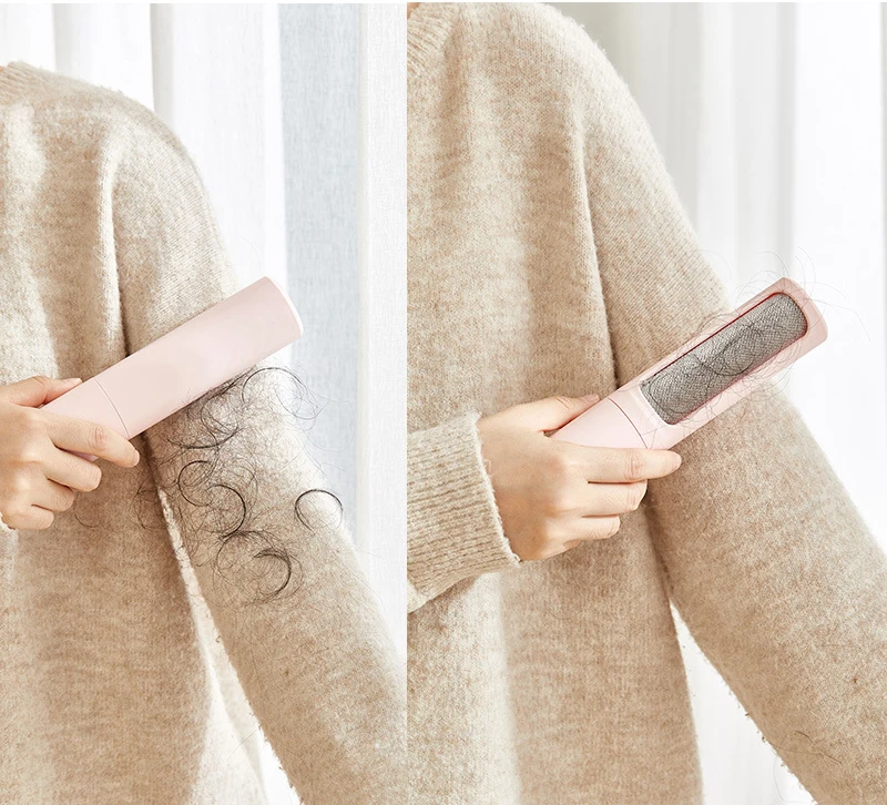 Многоразовая маленькая липкая роликовая щетка для путешествий одежды домашних животных