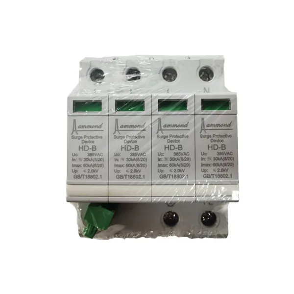 275VAC SPD Lightning Surge Protector Quick Respond T2 30kA 60kA D Class