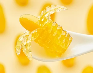 Coated Peelable Gummy Fruit Flavored Christmas Candy Sweet Corn Bulk Fruit Candy with Attractive Packaging