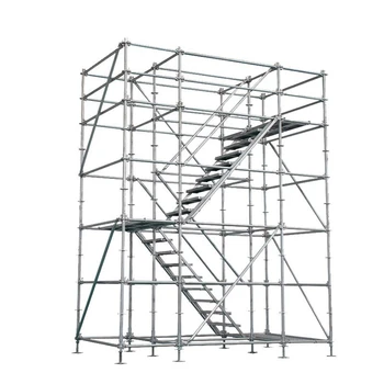 Credit Wholesale Price Building Construction Steel Ladder Frame Scaffolding For Sale