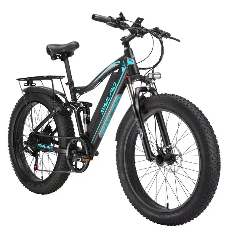 Electric Fat Tire Bike 48V 500W 26