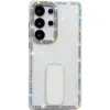 Supporto per specchio bianco glitterato