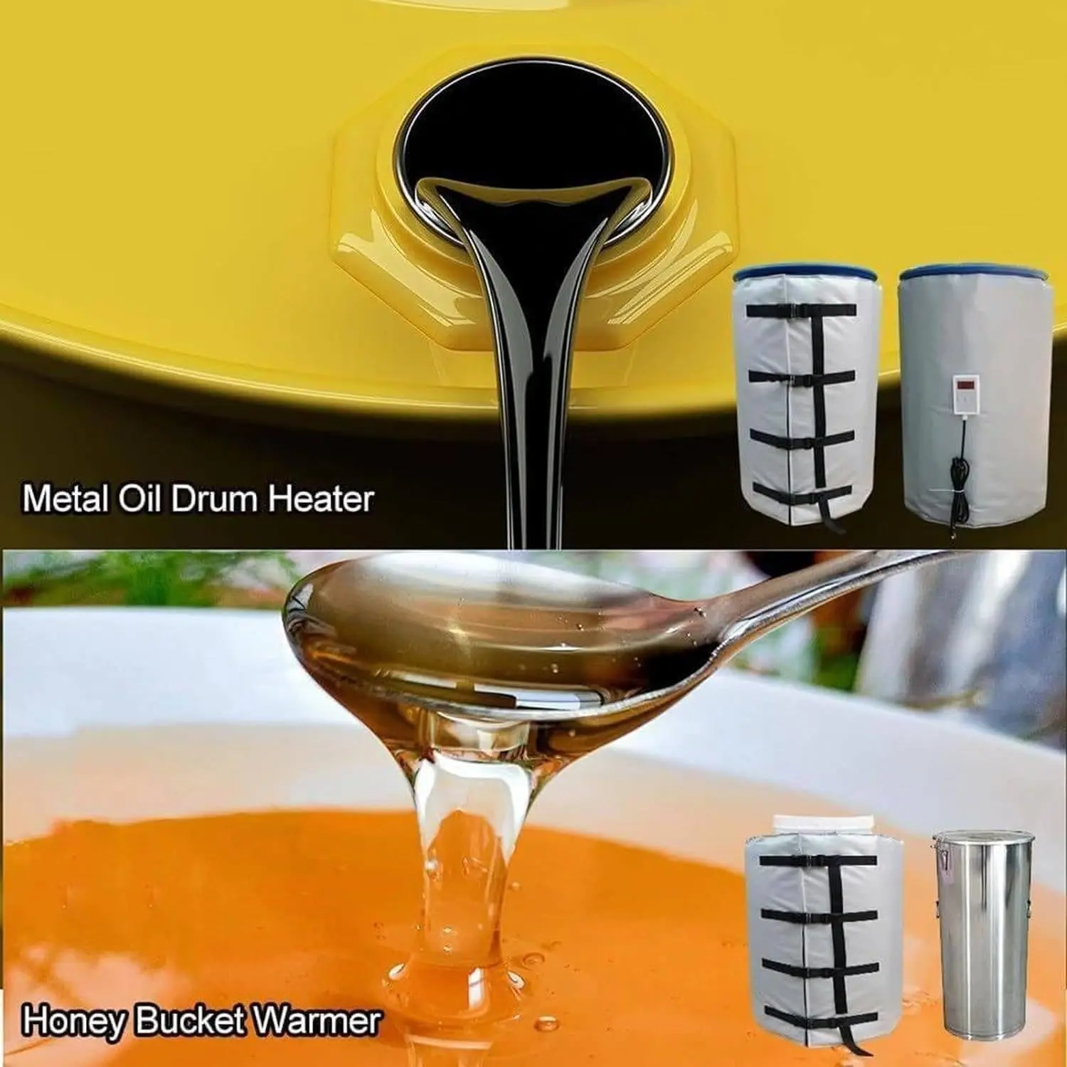 200L Oil IBC Drum Heater Jacket