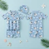 Mouton nuage bleu clair