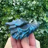 Labradorite Crystal Dragon Head