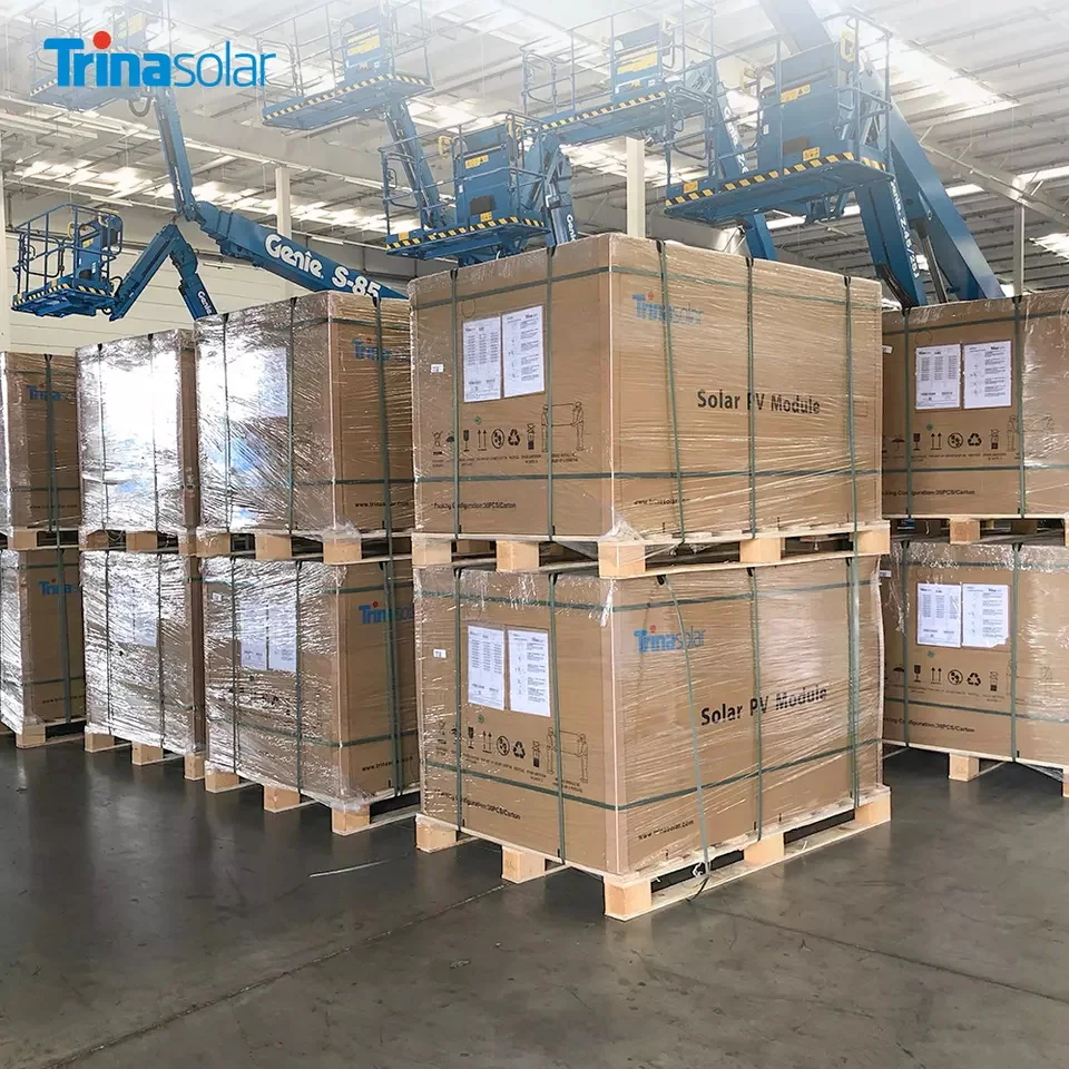 Trina Bifacial Solar Panel 530w 535w 540w 545w 550w 555w Mono Half Cell ...