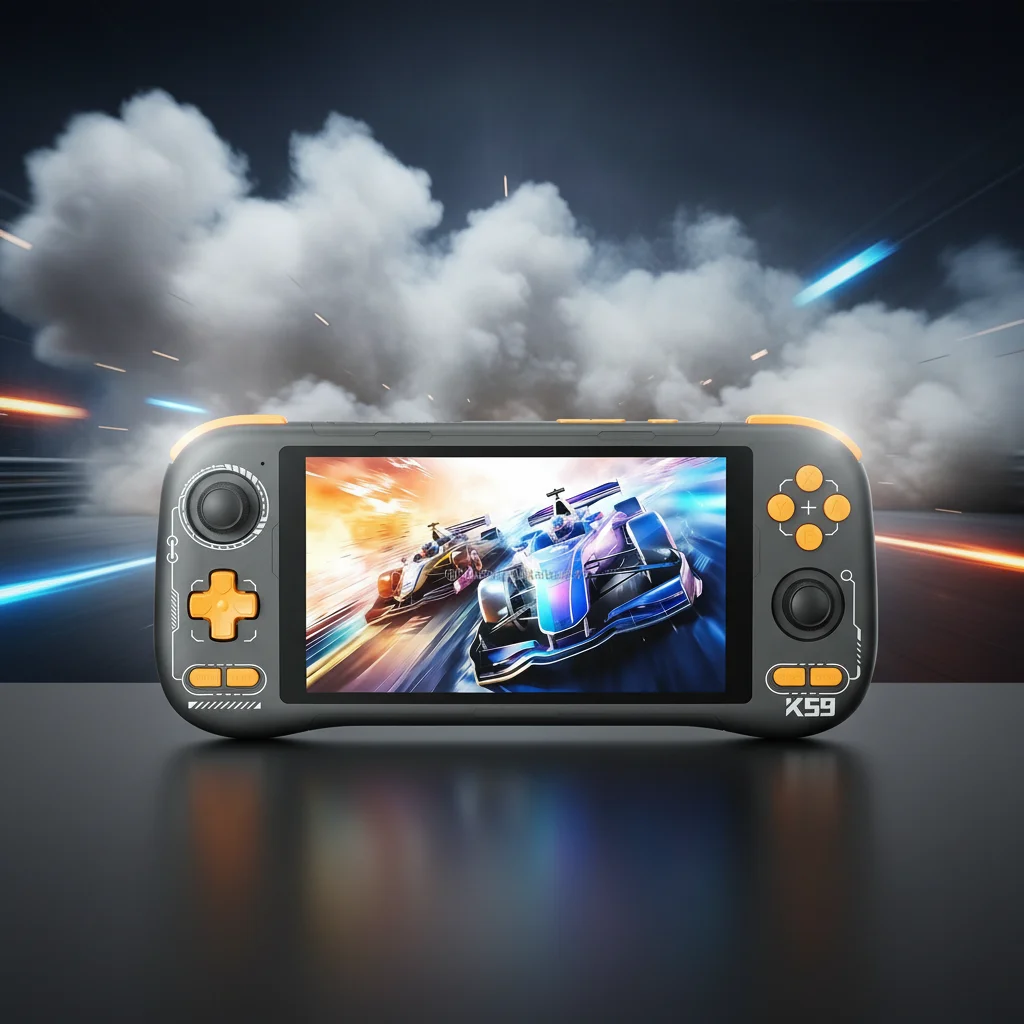 Z K59 128GB/64GB ポータブルAndroid 14ハンドヘルドゲーム機 5.5