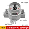 Explosion-proof lighting switch bqm