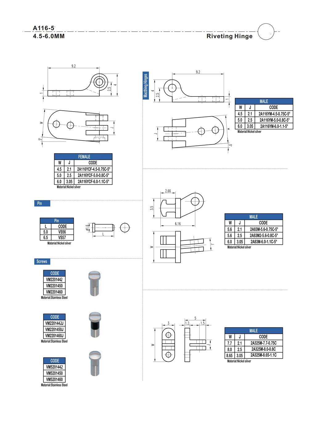 Glasses Assembly Hinges And Wire Cores Spectacle Spare Parts Eyeglass