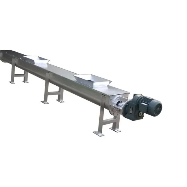 Specialized Plant Customized Stable Commercial Grain Screw Conveyor Feeder for Food Processing Lines