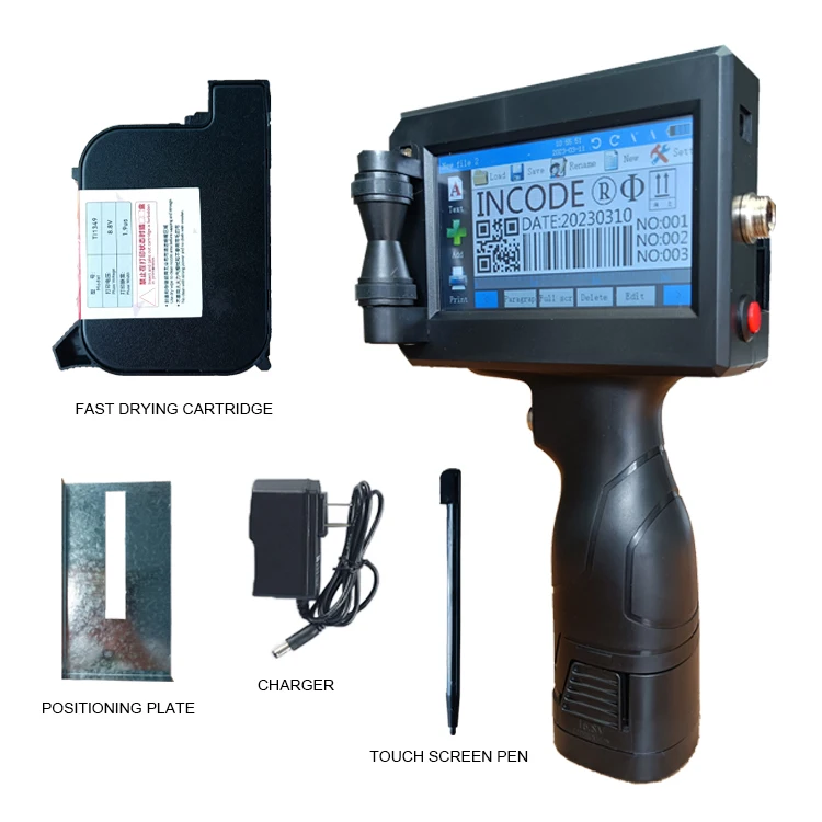 INCODE Low Price Expiry Barcode Handheld Mini Pen Nail Reiner 940 Machine Inkjet Printer