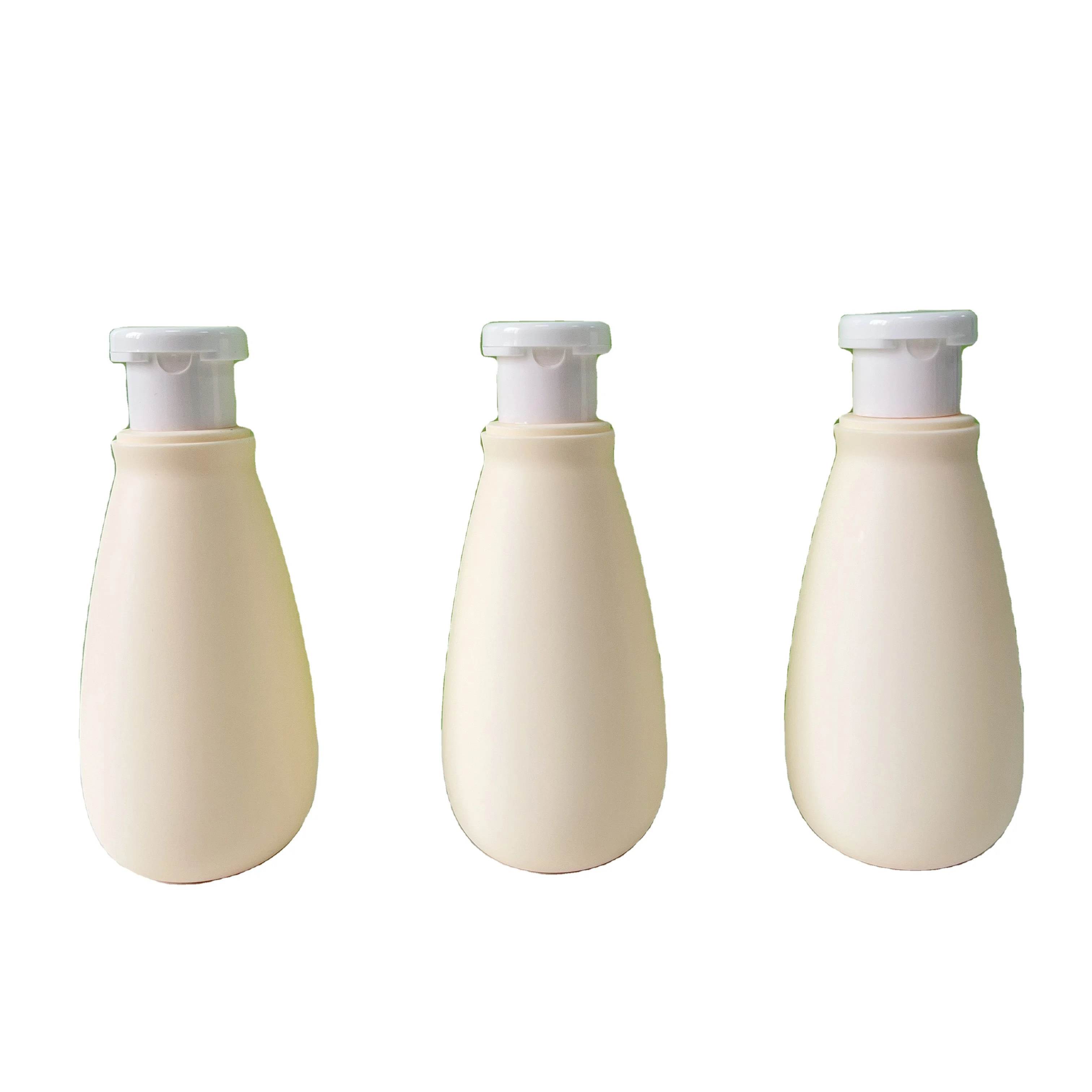 200ml Shower Gel HDPE Plastic Cosmetic Bottle Packaging Bottle Soft Touch