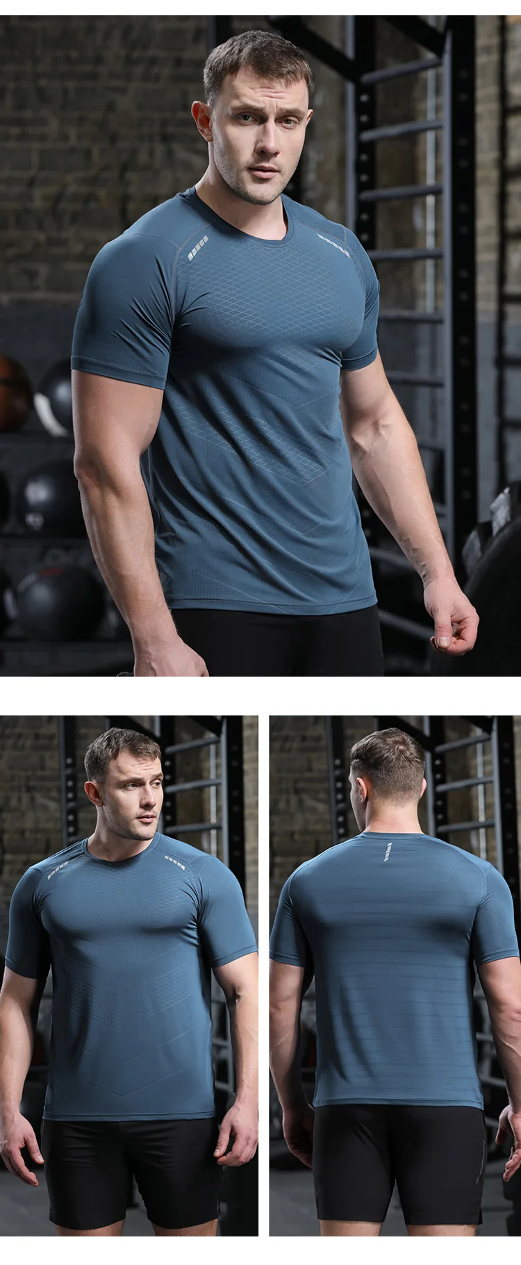 men's slim fit athletic t shirts