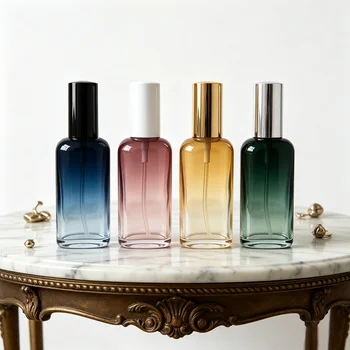 50ml Clear Glass Bottle Perfumes Essential Oils Skin Care