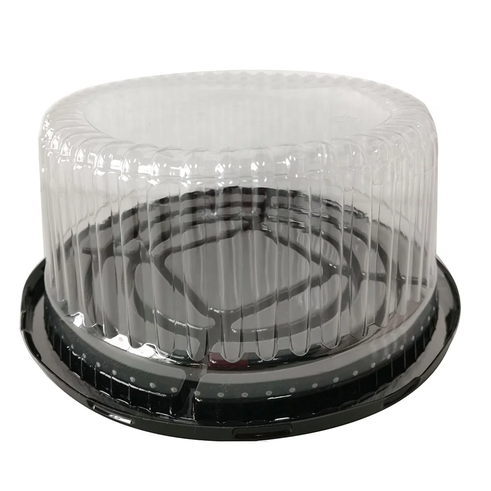Generic Plastic Cake Holder Stylish Cake Pie Cheesecake Carrier with Coffee  Cover for Standard 9 inch Cakes