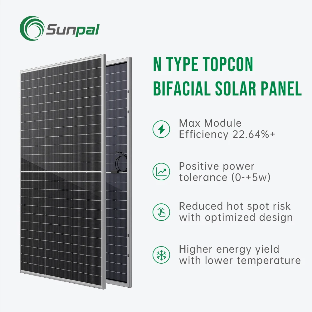 Sunpal Solar Energy System Off Grid Complete 3KW 5Kw 10Kw 15Kw 30Kw Hybrid Photovoltaic Solar Power System for Building Home
