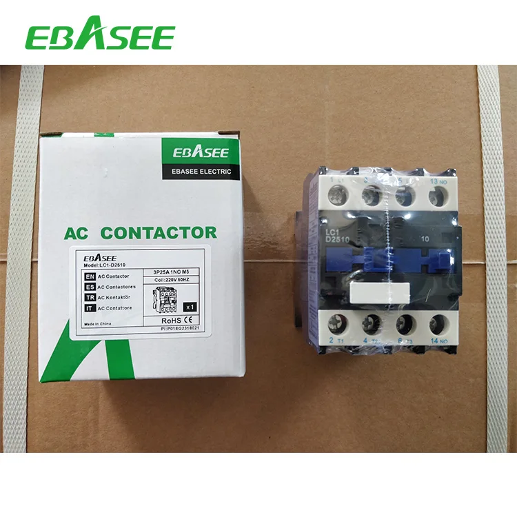 Power Contactores Electric 2no 2nc Contactor 100 Amp 3 Pole Ac Contactor