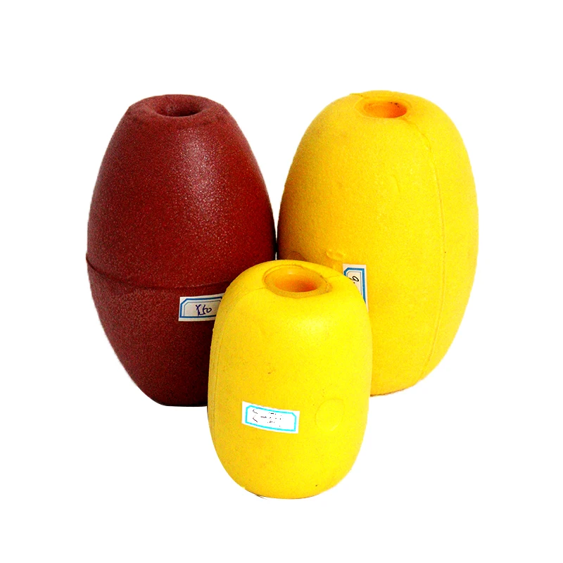 Marine Pvc Colorful Foam Float Sliding Gill Net Commercial Rotomolded Buoy Round Bobber Fishing