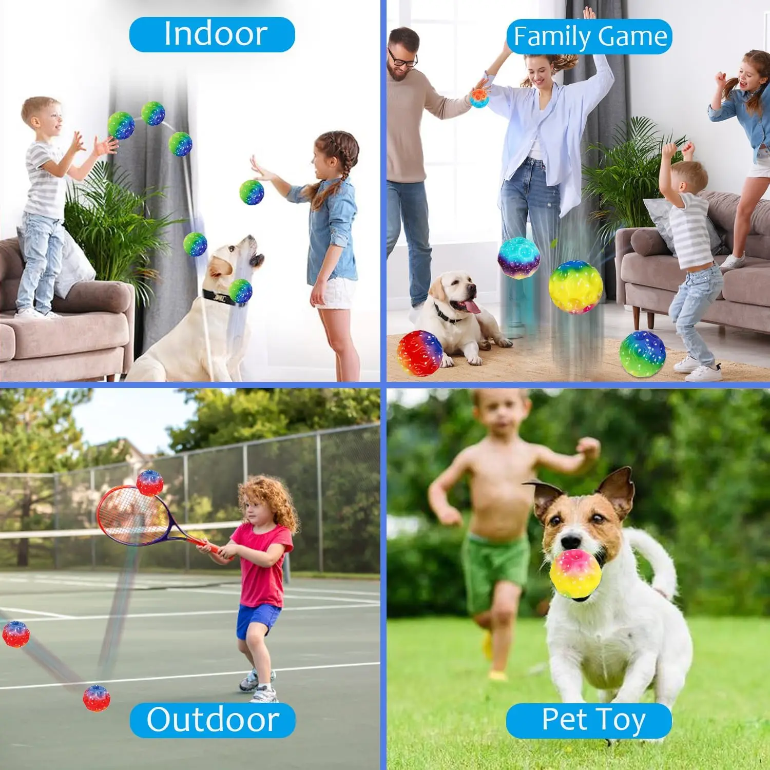 Распродажа радужная Лунная космическая игрушка из пенополиуретана Спортивная для детей