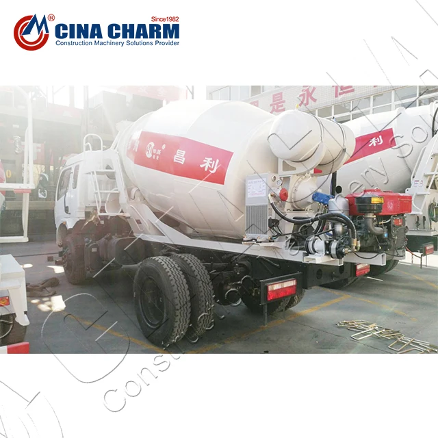 Factory Outlet Self Loading Concrete Mixer Truck 4 Cubic New Product 2024 Provided Small Concrete Mixer Truck