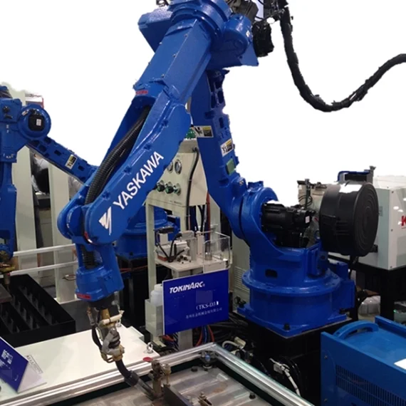 6 Axis Robot Arm Yaskawa AR1440 for Welding 12kg Payload 1440mm Reach Fast and Accurate Arc Welding Robot With MIG Welder