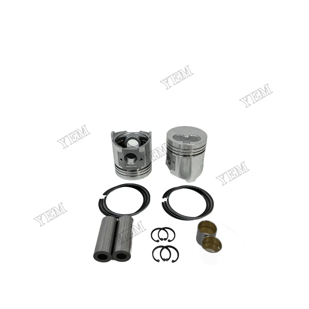 2D94 Piston Kit With Cylinder Piston Rings Engine Parts Fits for Komatsu High Quality 4