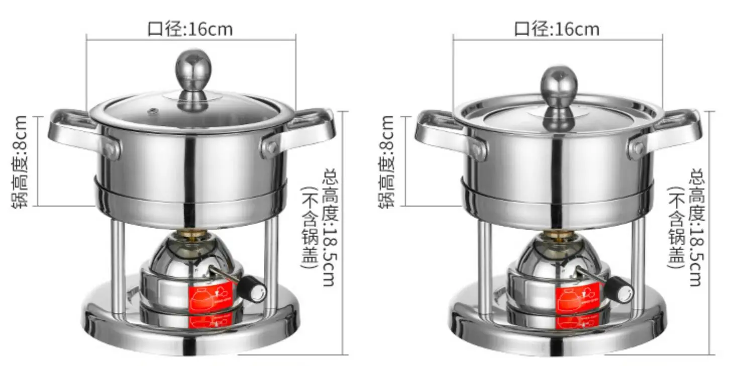 Portable Gas Stove Hot Pot / Mini Shabu Shabu Pot Buy Portable Gas