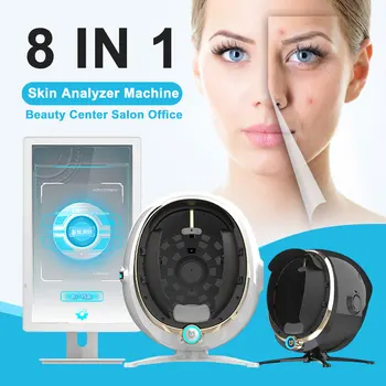 Professional Beauty Salon 3D Face Test Camera Magic Mirror Diagnosis Skin Detector Analysis Facial Skin Analyzer Machine