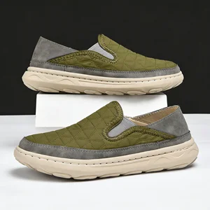 Custom Mens Sneakers OEM Logo Ultra-lightweight Slip-on Shoes for Men Perfect for Casual Wear Sports Travel Trainers