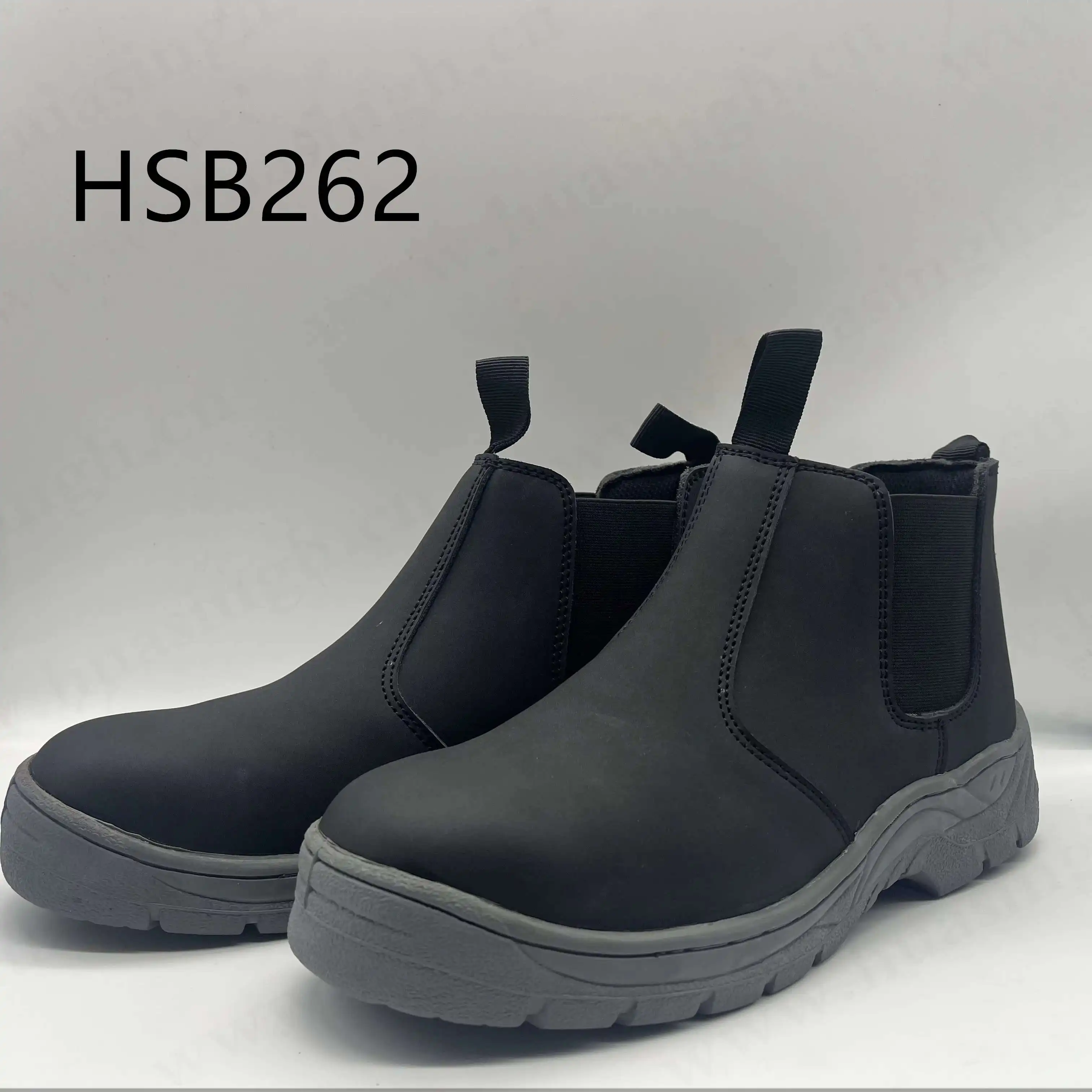 HY,factory Price Mining Industry Anti-Penetration Work Boots Construction Line Anti-acid&alkali Sole S3 Safety Shoes HSB262