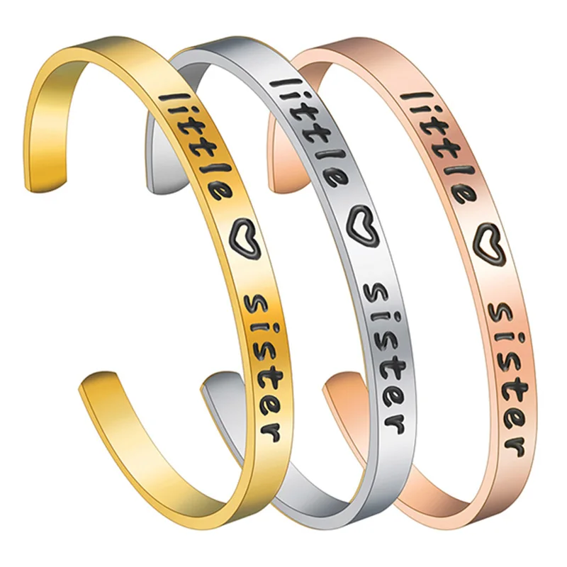 Custom Double Names Bangle and Ring Personalized Stainless Steel Open Heart Bracelet Bangle Couple Women Jewelry Set f