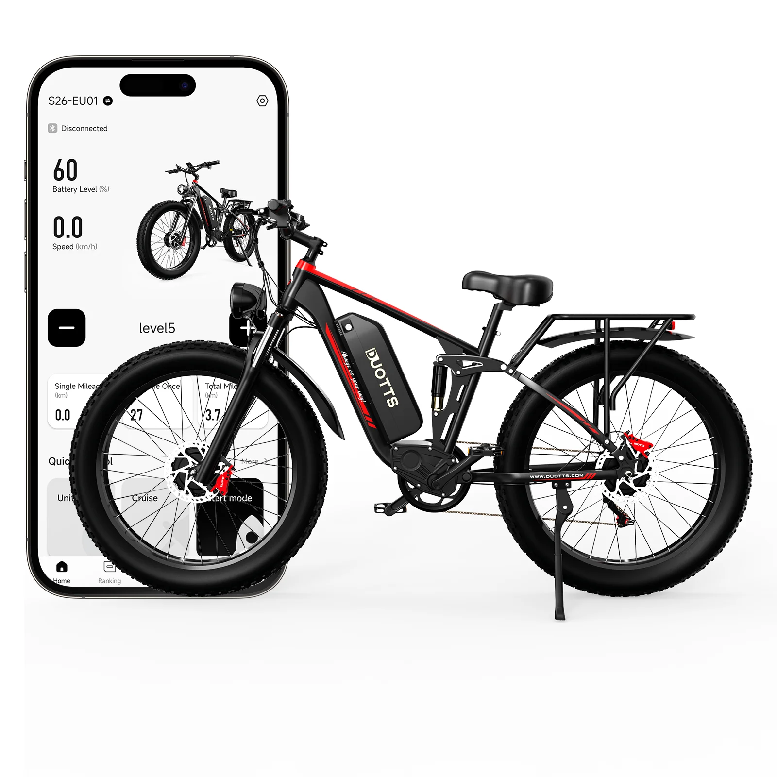 High Power Electric Bicycle with Dual Shock Absorber and 20AH Large Battery High Power Electric Bicycle with Dual Shock Absorber and 20AH Large Battery