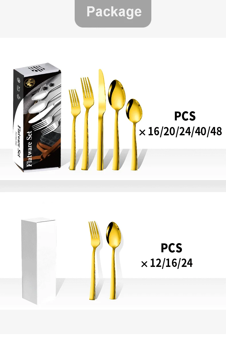 Manufacturer Wholesale Stainless Steel Cutlery Heavy Simple Thickened