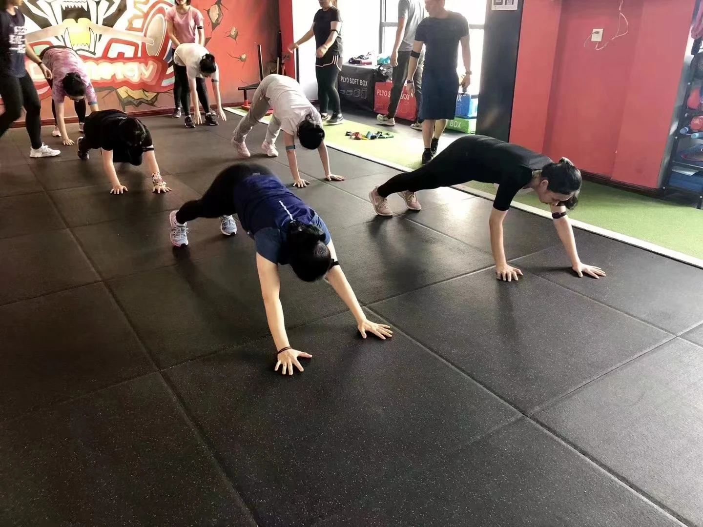 Flooring Rolls Deadlift Matrubber Floor Gym Rubber Floor Matting