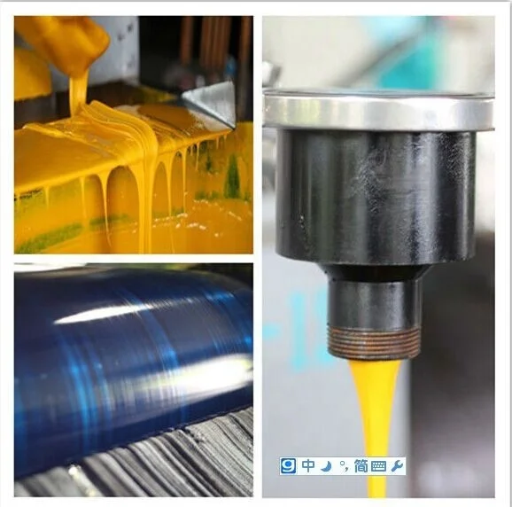 Good Quality Nitrocellulose Based Ink for Flexo Printing on Plastic PE/PP/ OPP/ BOPP/PET/PVC Shrink Film Surface and Lamination,