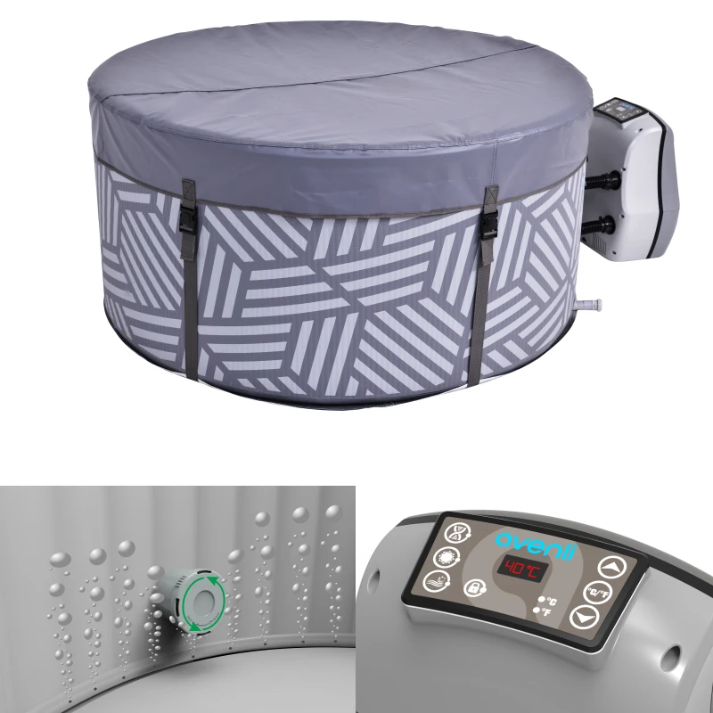 JILONG Avenli 17660EUV01 Milan Spa - Outdoor Whirlpool Spa JILONG Avenli 17660EUV01 Milan Spa - Outdoor Whirlpool Spa