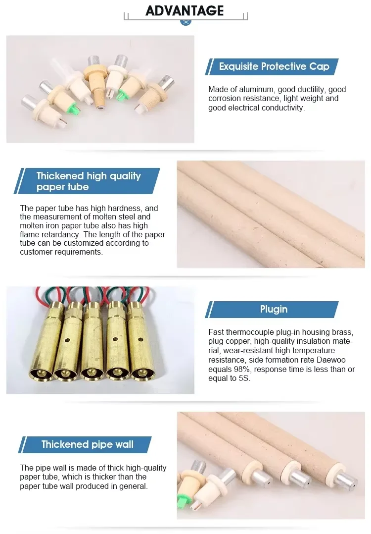 Tungsten-rhenium Rapid Thermocouple