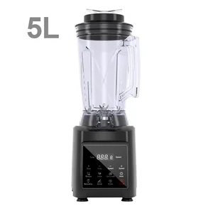 4L 5L Industrial Blender Heavy Duty Commercial Touchpad Control Touchscreen Commercial Blenders Blender for Hotel Equipment