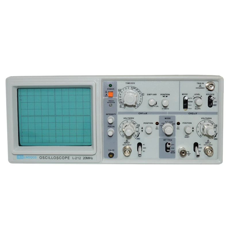 20mhz Ou 40mhz Dual Channel Analog Oscilloscope - 100mhz