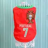 Red no 7 portuguese vest