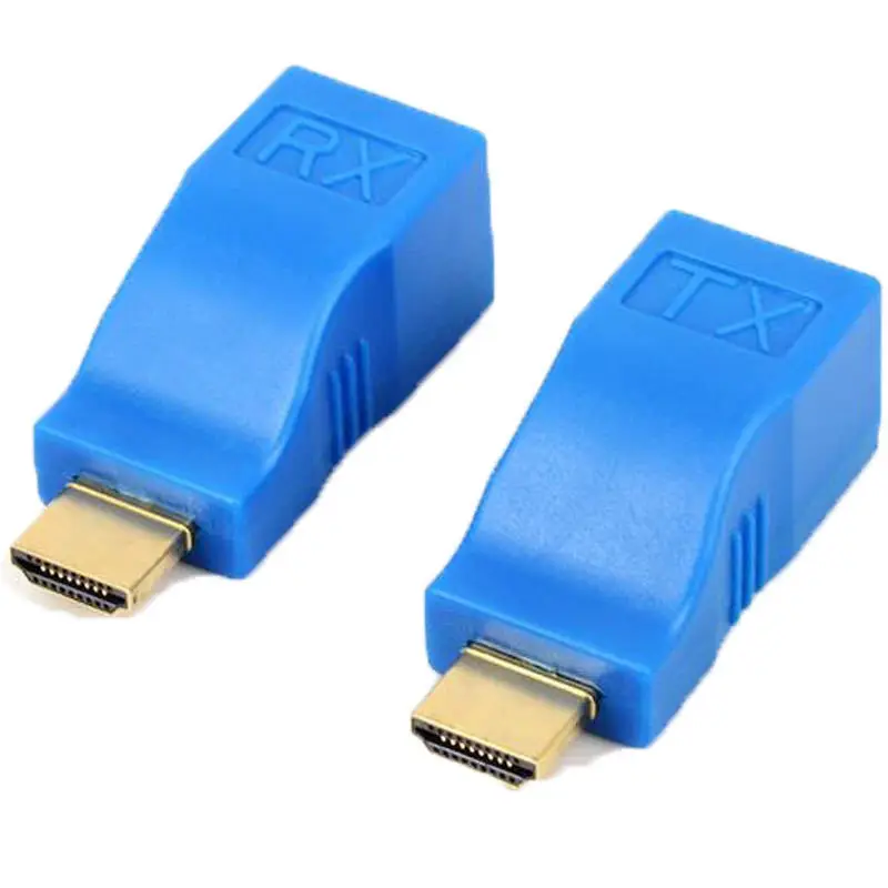 Factory Price Hdmi to Cat5 Cat6 Rj45 Converter 4k Hdmi Extender 30mtr