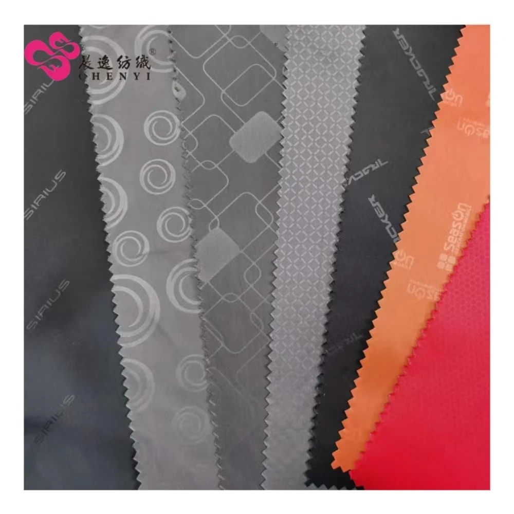170T 180T 190T 210T Embossed Polyester Taffeta for Bag Lining Fabric