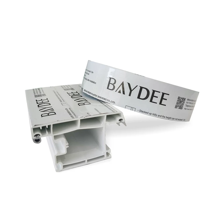 Upvc windows and Doors Frame Plastic Extruded Profiles/white Upvc windows Glazing Strips Profile