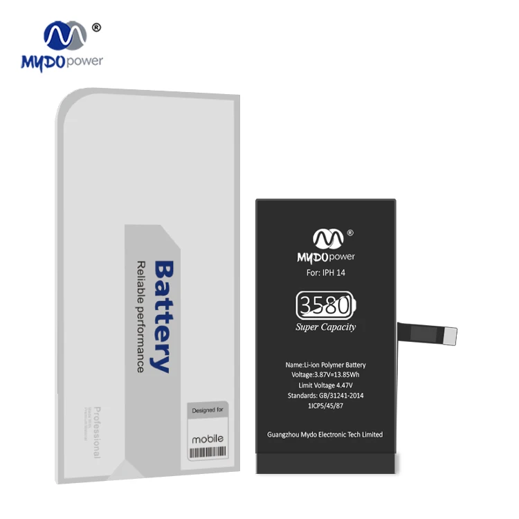 100% Full Capacity iPhone Battery for XS Max, 11, 12, 13, 14 Pro