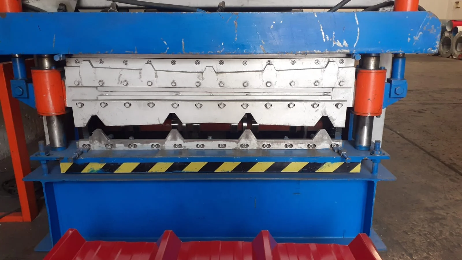 Dobladora De Calaminas Tr4 Tr5 Double Roll Forming Machine