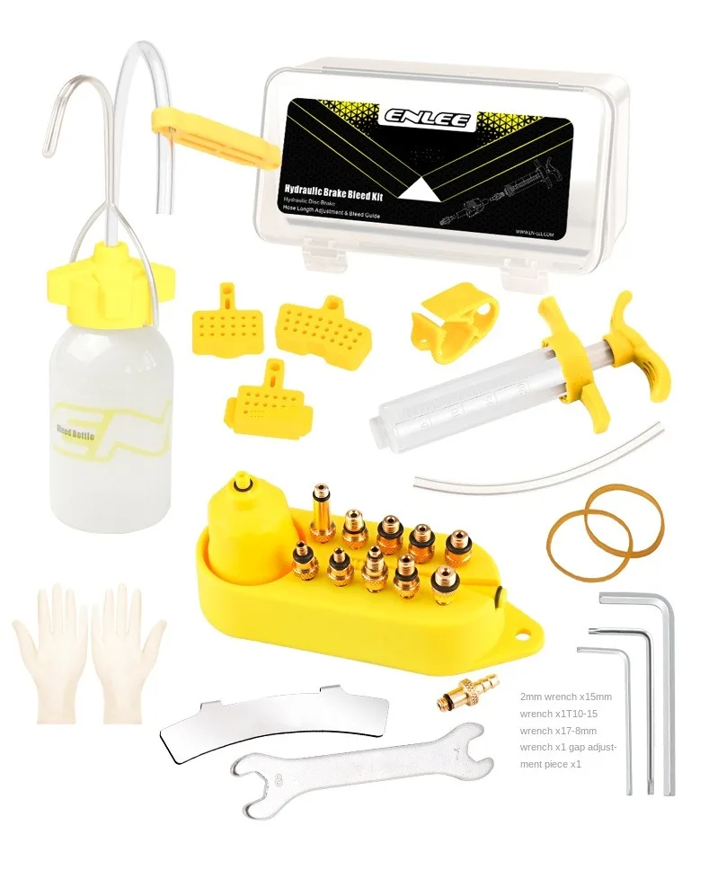 Professional Universal Bike Hydraulic Disc Brake Bleed Kit
